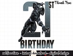 Marvel Black Panther 21st Birthday Graphic