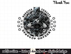 Marvel Black Panther Crossed Arms Logo Graphic png, sublimation