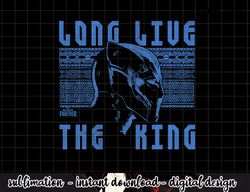 Marvel Black Panther Long Live The Blue King Graphic png, sublimation