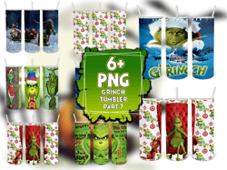 6 Files Grinch Part7 Tumbler Png, Grinch Tumber Png, Christmas Png, Grinch Png, Skinny Tumbler 20oz, 20oz Design, Tumble