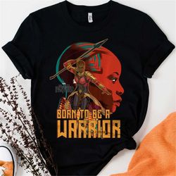 Marvel Black Panther 2 Movie Okoye Wakanda Forever Unisex T-shirt Birthday Shirt Gift For Men Women Kid Hoodie Sweatshir