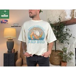 Comfort Colors Retro Triton World's Greatest Dad Bod Shirt, Vintage Little Mermaid Dad T-shirt, Disneyland Dad, Fathers