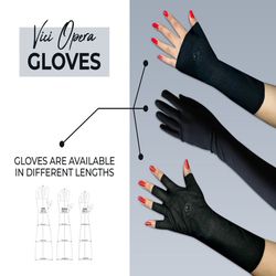 Opera Gloves Sewing Pattern for Woman | 3 Length & 3 Finger Options | Illustrated Tutorial | S - L | Lace Gloves