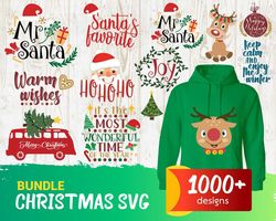 1000 Bundle Christmas Svg, Christmas Svg, Reindeer Svg