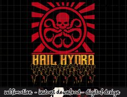 Marvel Comics Hail Hydra Army Propaganda Vintage Poster