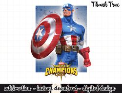 Marvel Contest of Champions Captain America Graphic png, sublimation