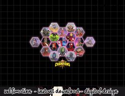 Marvel Contest of Champions Hero Portraits Graphic png, sublimation