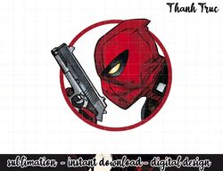 Marvel Deadpool Portrait Logo