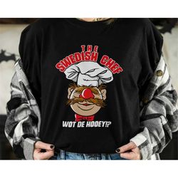 Disney The Muppets Show Funny The Swedish Chef Quotes Shirt, Magic Kingdom Holiday Unisex T-shirt Family Birthday Gift A