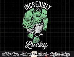 Marvel Hulk Incredibly Lucky Vintage St. Paddy s