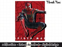 Marvel Infinity War Spider-Man Web Jump Graphic png, sublimation