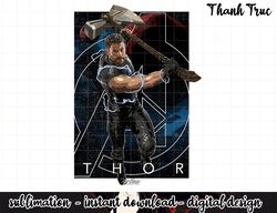 Marvel Infinity War Thor Stormbreaker Galaxy Graphic png, sublimation