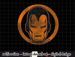 MarvelMarvel Jane Foster Mighty Thor Comic Hero Portrait   Iron Man Tonal Orange Face Logo Cut-Out Halloween