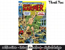 Marvel Namor Battles The Human Race Comic Cover