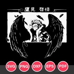 Keigo Takami Svg, Hawks Keigo Svg, My Hero Academia Svg, Anime Svg, Png Dxf Eps Pdf, AM24052351