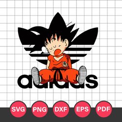AdesAdidas Goku Svg, Adidas Svg, Dragon Ball Svg, Goku Svg, Son Goku Svg, Anime Svg, Png Dxf Eps Pdf  File