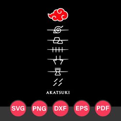 Akatsuki Svg, Naruto Svg, Logo Akatsuki Svg, Anime Svg, Manga Anime Svg, Svg, Png Dxf Eps Pdf File