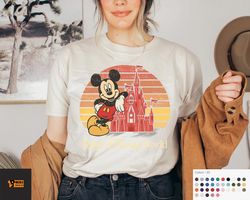 Vintage Mickey Shirt, Walt Disney Shirt, Disney World Shirt, Universal Studio Shirt, Family Vacation Shirt, Disney Shirt