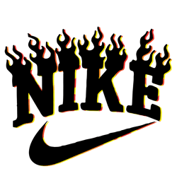 Fire Nike Logo Svg, Logo Brand Svg, Fire Nike Svg, Nike Logo SvgBrand Logo Svg, Luxury Brand Svg, Fashion Brand Svg, Fam