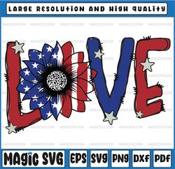 Love 4th of July sublimation design, digital download, USA sublimation designs downloads, Memorial day png, T-shirt desi
