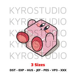Kirby Ice Cube Design, Anime Design, Embroidery Design File, Chibi Design, Cute Design, Embroidery Design.