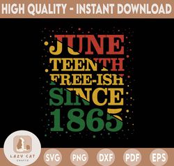 Juneteenth Free Ish Since 1865 | Png Sublimation File Only | Juneteenth | Black History | Juneteenth PNG,JPEG