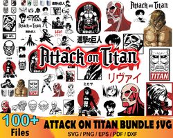100 Attack On Titan Bundle Svg, Cartoon Svg, Attack On Titan Svg, Cartoon Svg, Attack On Titan Svg, Levi Svg, Eren Svg