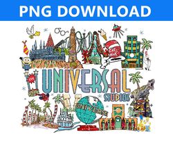 Universal Family Png, Universal Studios Png, Universal Trip Matching, Family Vacation 2023 Png, Vacay Mode Tee, Sublima