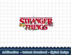 Stranger Things Christmas Hawkins Icons Logo png,digital print