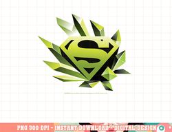 DC Comics Superman Kryptonite Chest Logo png, digital print,instant download