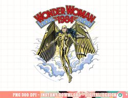DC Comics Wonder Woman 1984 Gold Suit Clouds Portrait png, digital print,instant download