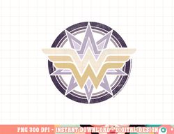 Kids DC Comics Wonder Woman Purple Tone Chest Logo png, digital print,instant download