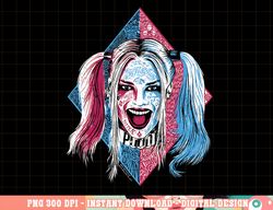 Suicide Squad Harley Quinn Puddin Portrait png, digital print,instant download