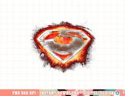 Superman Man of Steel Glowing Zod Shield T Shirt png, digital print,instant download