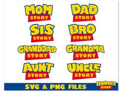 Toy Story Shirt Svg Png Family | Toy Story png, Toy Story svg, Toy Story t shirt png, Toy Story logo t shirt svg png