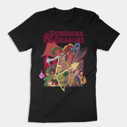 classic dungeons and dragons shirt, d&d cartoon