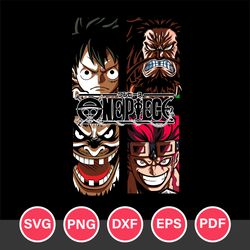 One Piece Svg, Anime Svg, Anime Cartoon Svg, Japanese Anime Svg, Anime Manga Svg, Png Dxf Eps Pdf File