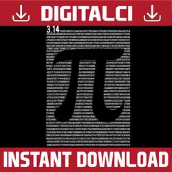 10000 Digits Pi Sign - Math Mathematics - Pi Day Pi Day, Funny Pi Day, Math 14th PNG Sublimation