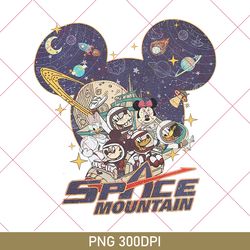 Space Mountain PNG, Vintage Space Mountain PNG, Mickey Astronaut PNG, Mickey And Friends PNG, Disneyland PNG, Disneyland