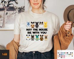 May The Mouse Be With You Shirt, Vintage Star Wars Shirt, Friends Shirt, Disney Star War Shirts , Disneyland Shirt