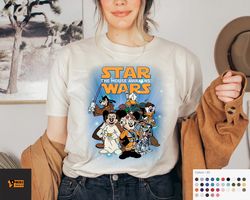 Vintage Disney Star War Mickey And Friends Shirt , Comfort Colors Shirt, Disney Star War Shirts, Disneyland 2023 Shirt