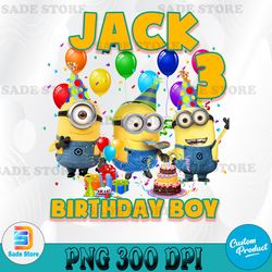 Personalized Birthday Family Png, Birthday Boy Png, Birthday Party Png, Family Theme Gifts