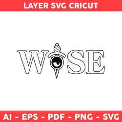 Wise Svg, Wise Logo Svg, Anya Svg, Forger Family Svg, Spy x Family Svg, Anime Character Svg, Anime Svg - Digital File