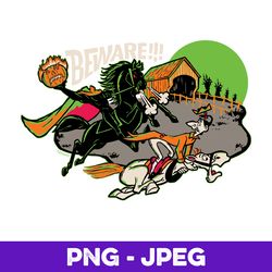 Disney 100 The Headless Horseman of Sleepy Hollow Halloween V1 , PNG Design, PNG Instant Download