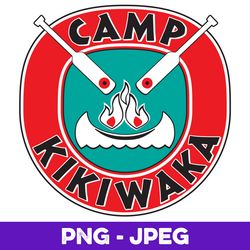Disney Channel Bunk'd Camp Kikiwaka V1 , PNG Design, PNG Instant Download
