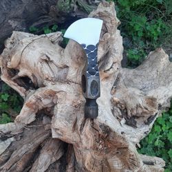 Viking Tomahawk axe head, Hand Forged High Carbon Steel Spike, Mediaeval Finish, and Gift Axe Head, Bearded axe Head