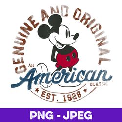 Disney Mickey's 90th Classic 1928 , PNG Design, PNG Instant Download