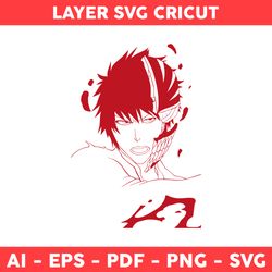 Kurosaki Ichigo Svg, Bleach Svg, Bleach Character Svg, Bleach Hell Verse Svg, Anime Svg, Manga Svg - Digital File