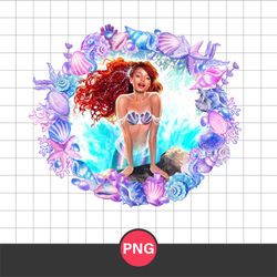 Little Mermaid Png, The Little Mermaid Png, Pincess Disney Png, Halle Bailey Png, LM26050316