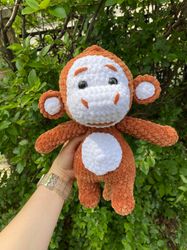 Cross stitch pattern Monkey amigurumi crochet